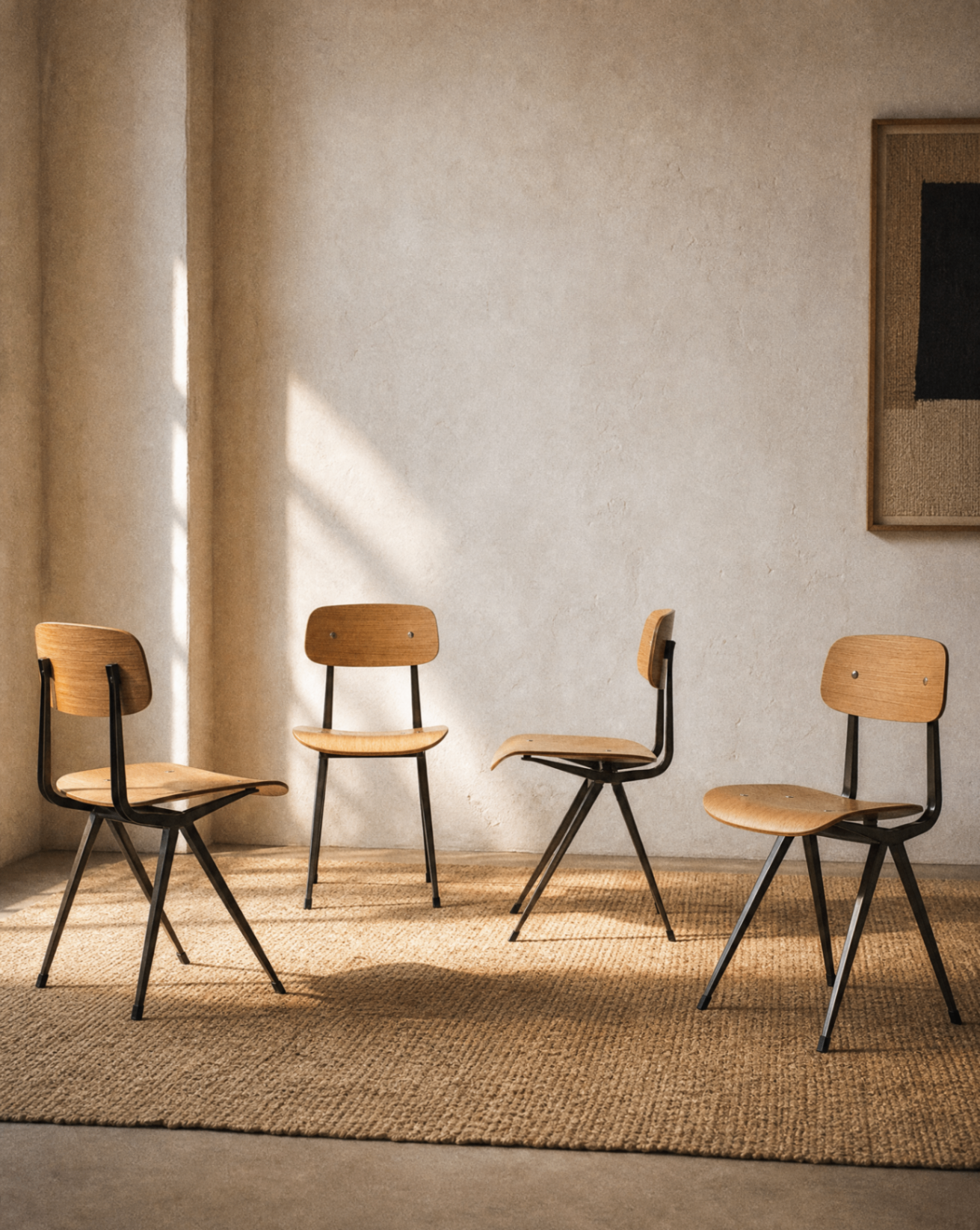The Madewell Collection installed in a wood-panelled restaurant